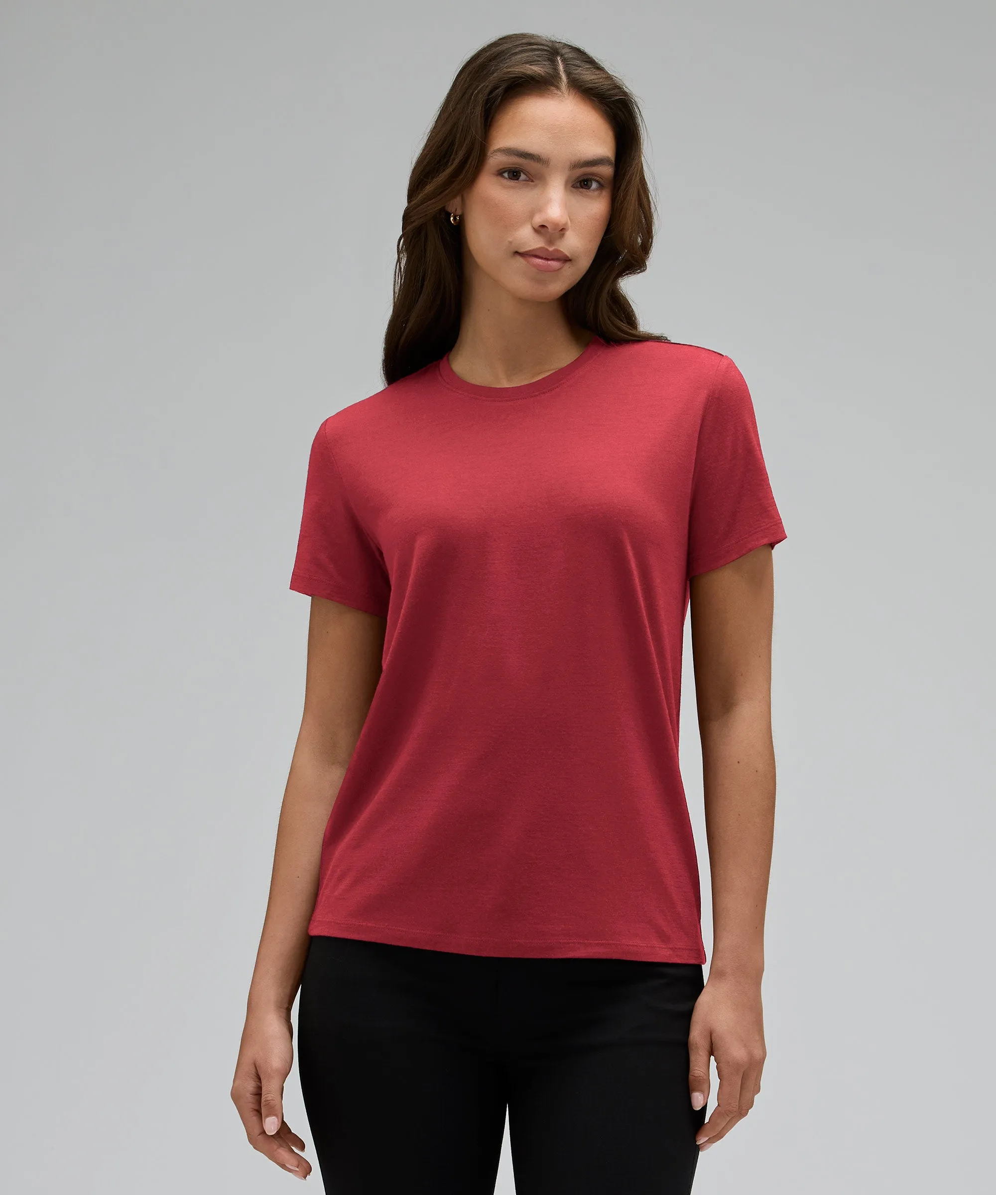 Women's Merino Crew Neck T-Shirt