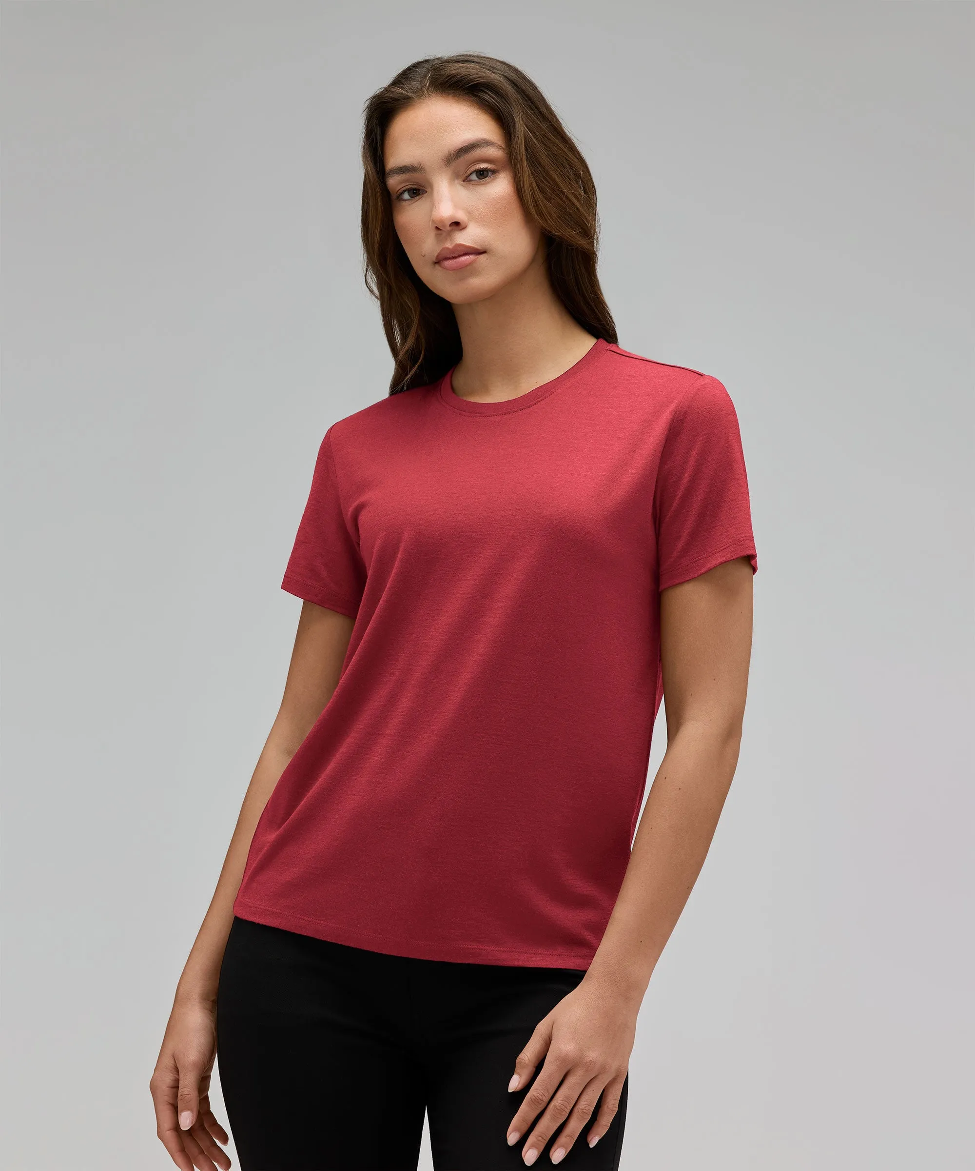 Women's Merino Crew Neck T-Shirt