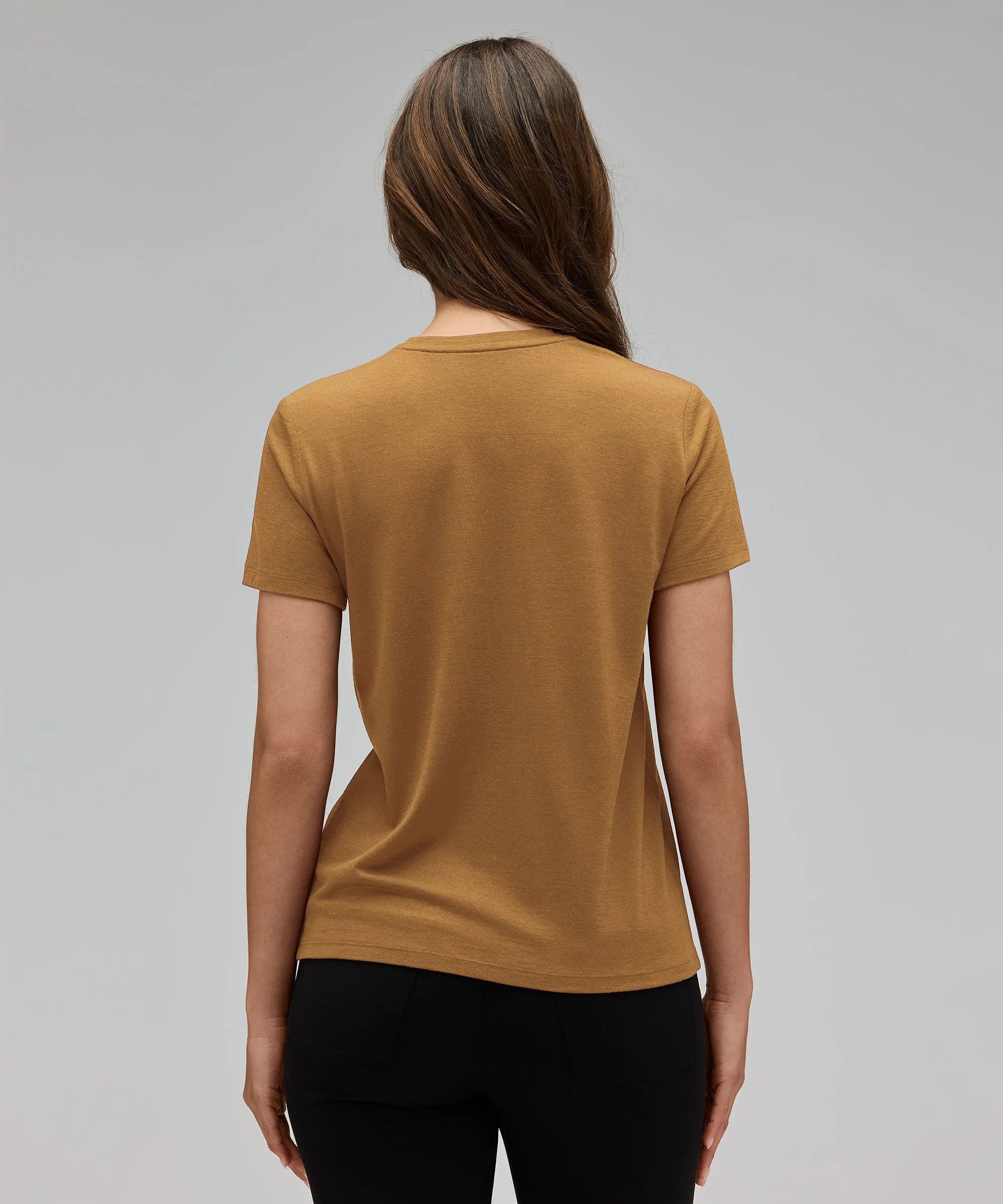 Women's Merino Crew Neck T-Shirt
