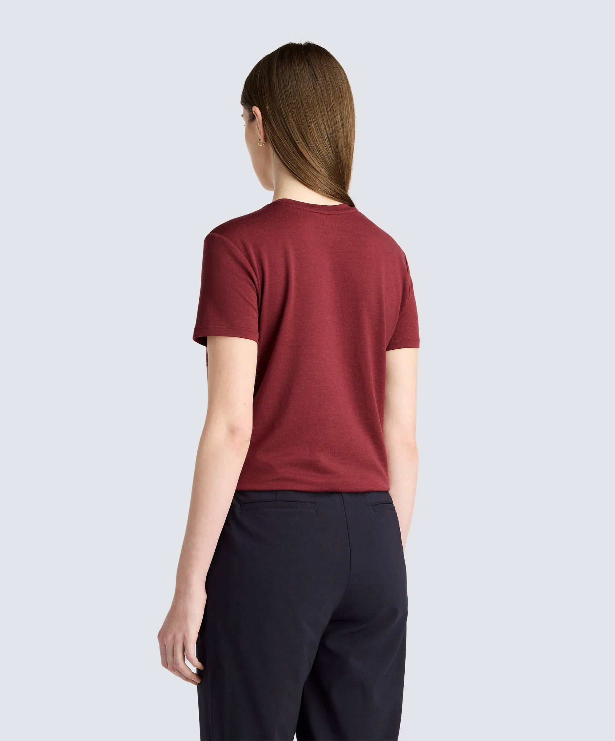 Women's Merino Crew Neck T-Shirt