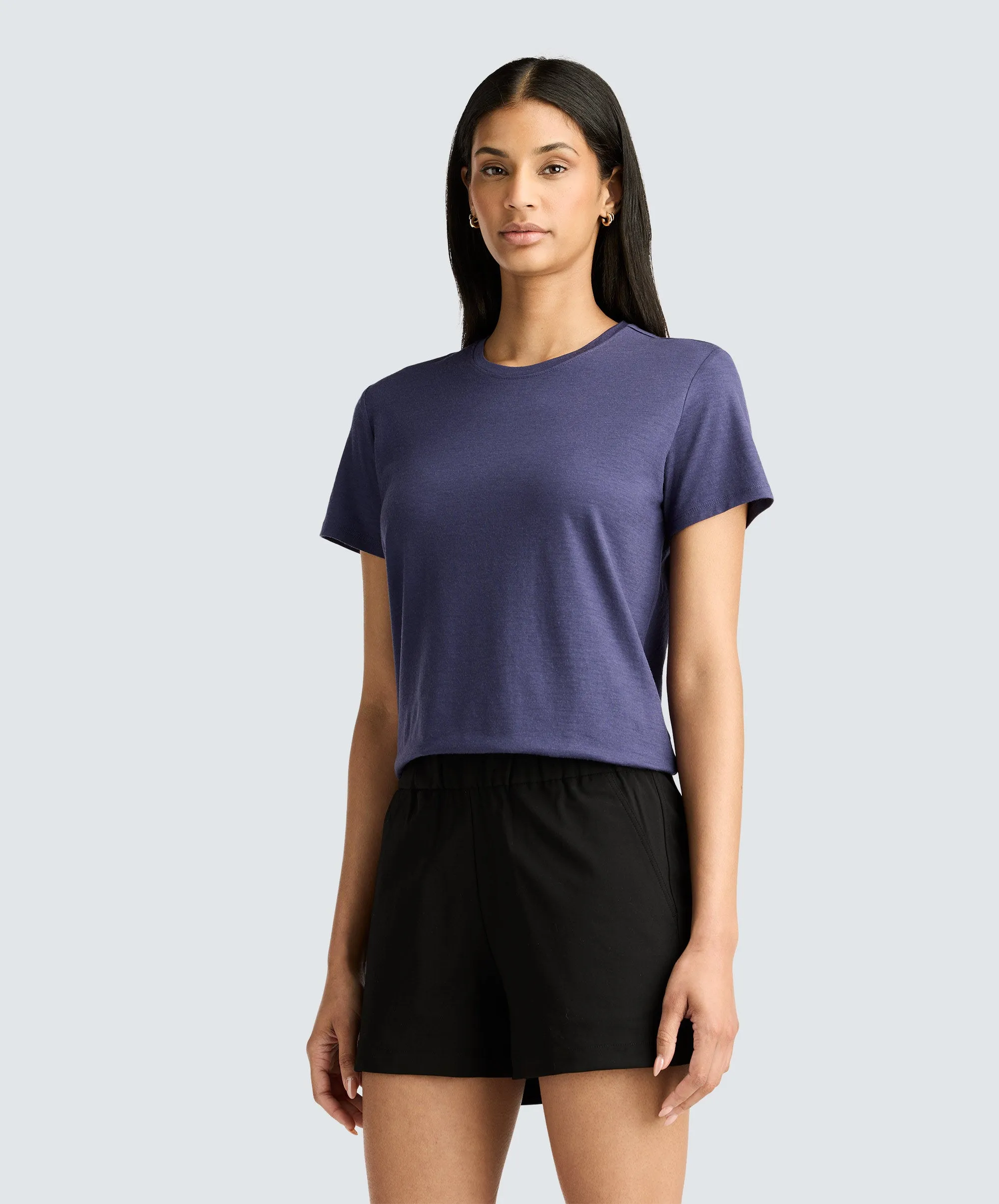 Women's Merino Crew Neck T-Shirt