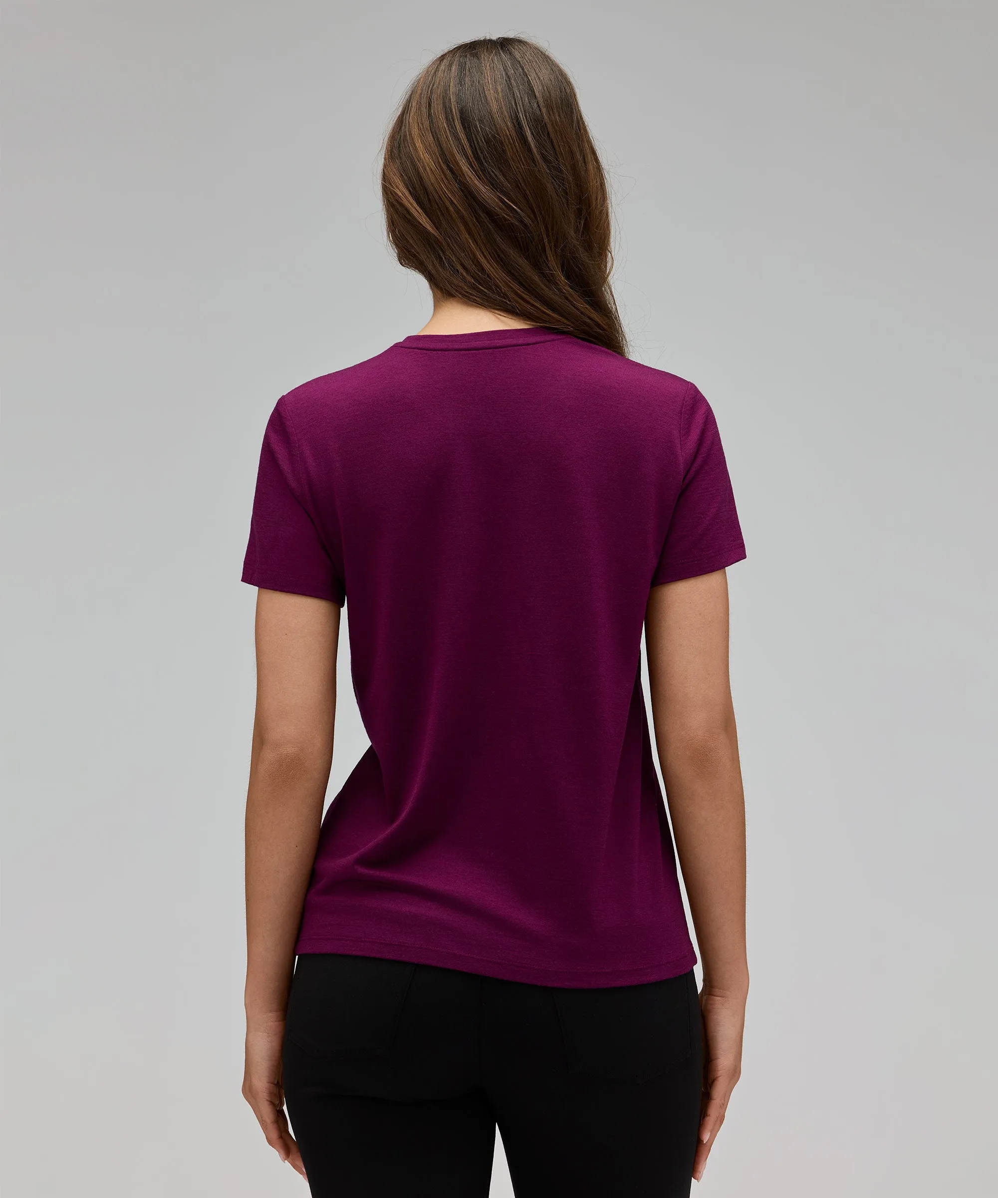 Women's Merino Crew Neck T-Shirt