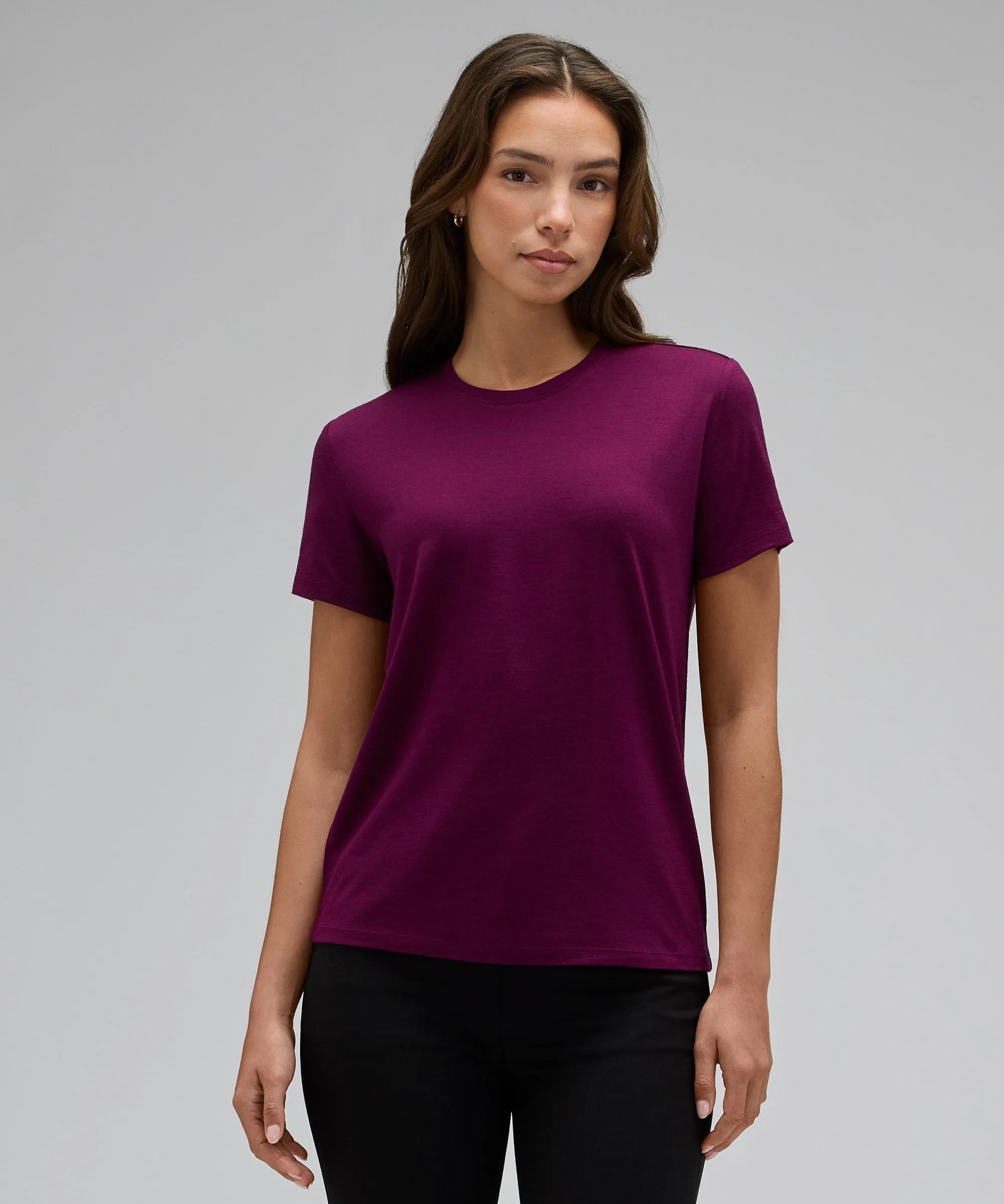 Women's Merino Crew Neck T-Shirt