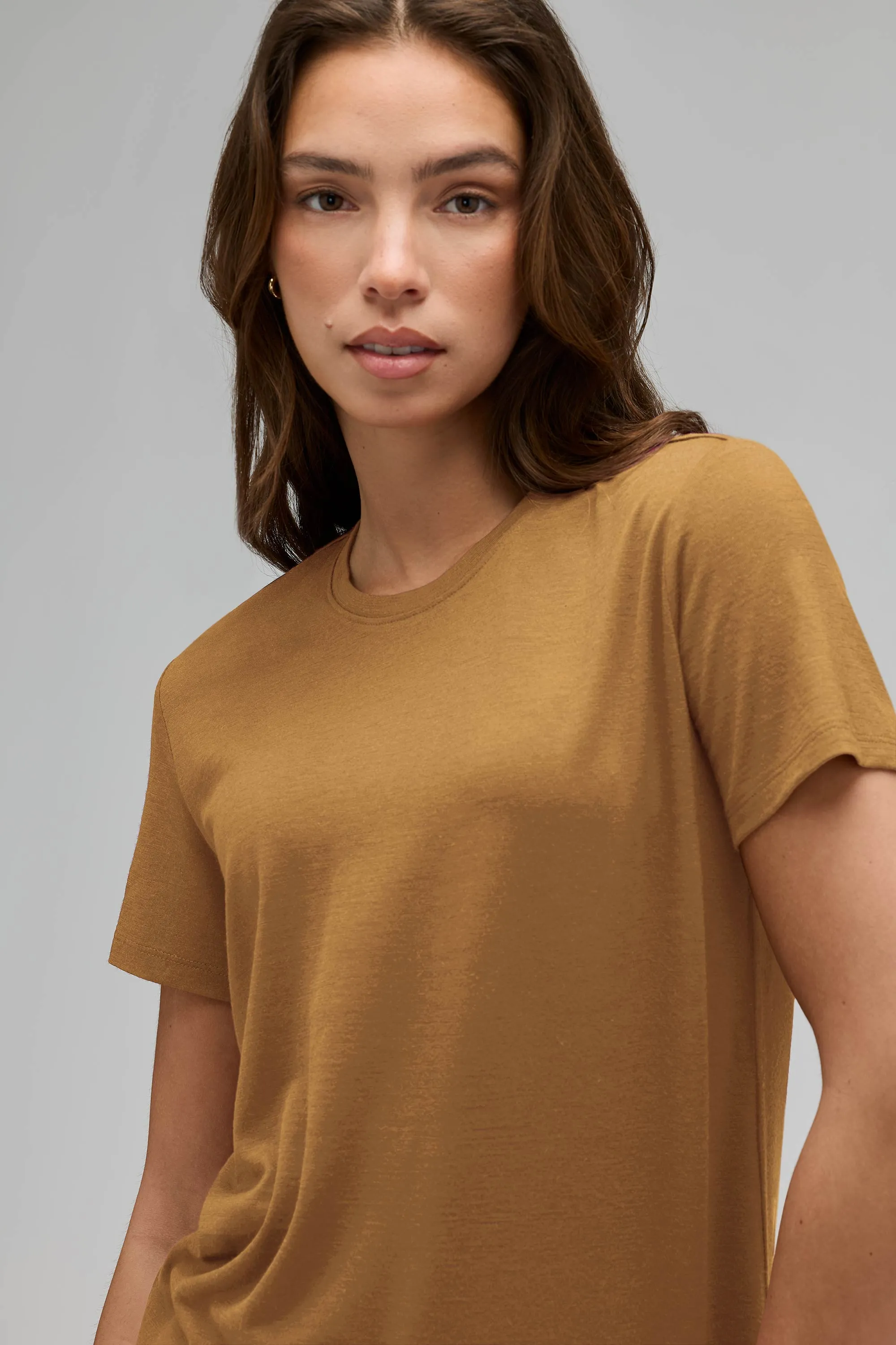 Women's Merino Crew Neck T-Shirt