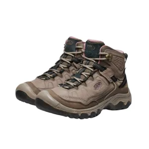 Women's Targhee IV Mid WP - Brindle/Nostalgia Rose (Regular Width)