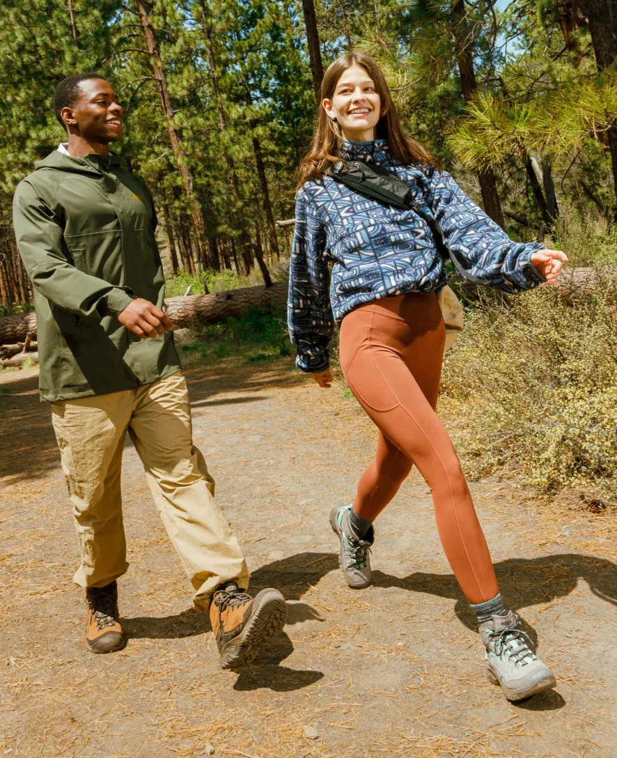 Women's Targhee IV Waterproof Hiking Boot  |  Bison/Beaujolais