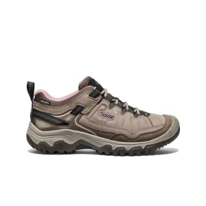 Women's Targhee IV Waterproof Hiking Shoe  |  Brindle/Nostalgia Rose