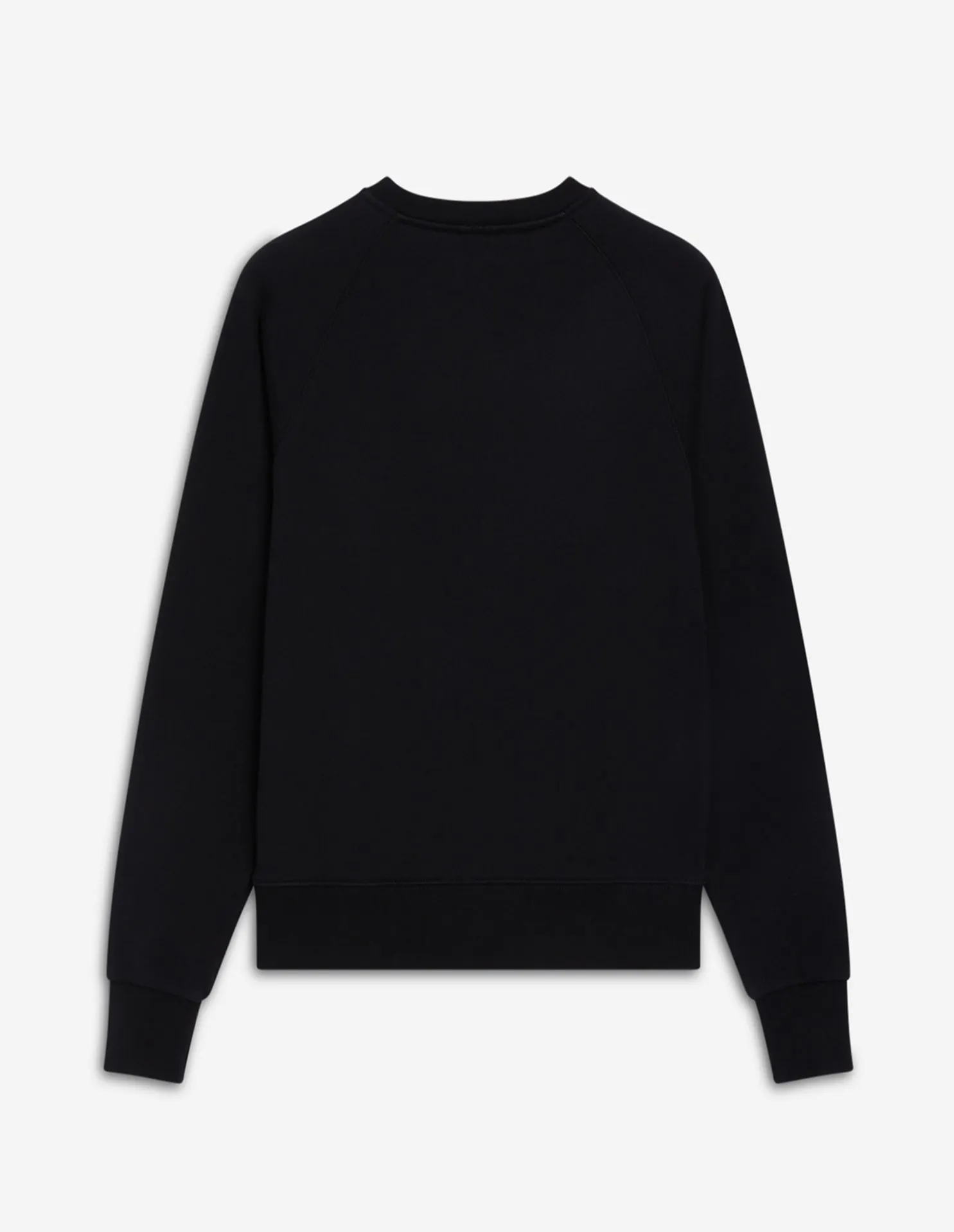 Women's Tricolor Fox Patch Adjusted Sweatshirt Black