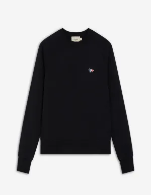 Women's Tricolor Fox Patch Adjusted Sweatshirt Black