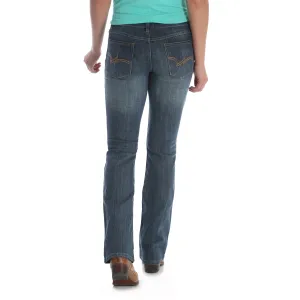 Women's Wrangler Mid Rise Boot Cut Jean #09MWZAH-C