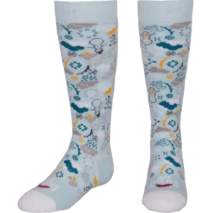 Youth Science of Weather Mid Volume Sock