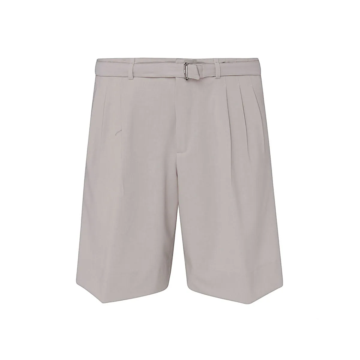 Z Zegna Belted Mid-Rise Shorts