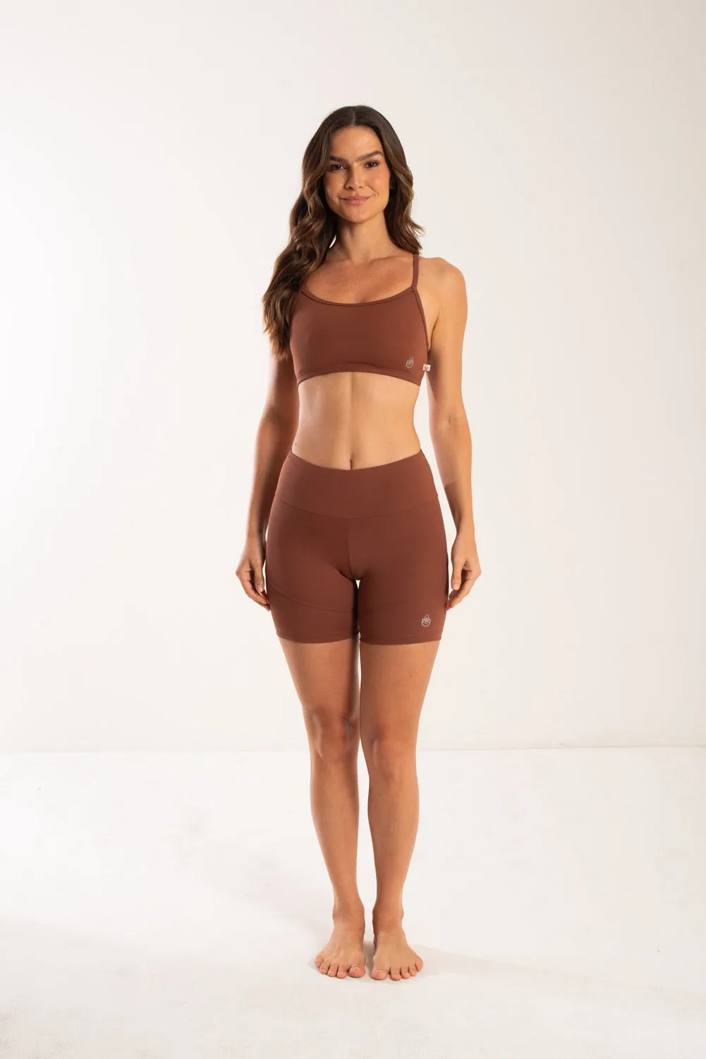 Zest Top, Cinnamon, Demi Compression